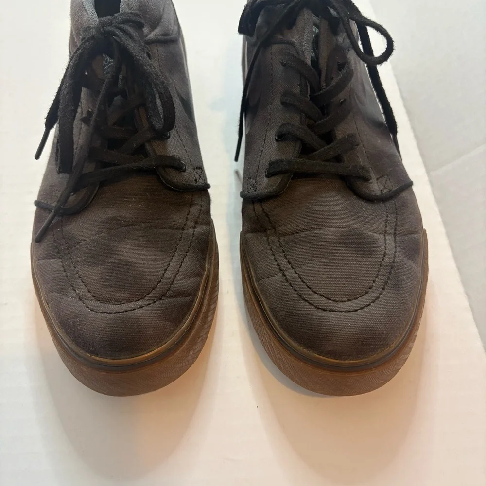 Nike Zoom Stefan Janoski Mid 443095-014 Gray Skater Shoes Sneakers Mens Size 10